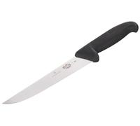 Victorinox V5.5203.18 CUCHILLO CARNICERO, 18 CM Negro, Effetto Pietra Melammina/Facciata Bianca Melammina, 60 x 62 x 35 cm