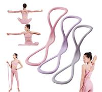 Victoriousact Resistance Bands, Figure 8 Exercise Bands for Women Men, Victoriousact/Familiarn/Luminous Do/Novealcrbe Resistance Bands for Working Out, Arm, Chest Expander Strap ((25+25+35LB)-C)
