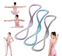 Victoriousact Resistance Bands, Figure 8 Exercise Bands for Women Men, Victoriousact/Familiarn/Luminous Do/Novealcrbe Resistance Bands for Working Out, Arm, Chest Expander Strap ((15+25+35LB)-B)