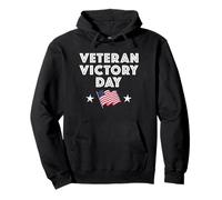 Victory Day Veterans Day Happy Veterans Victory Day Holiday Felpa con Cappuccio
