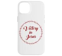 Victory in Jesus - Passover Easter Crown Thorns Praise Custodia per iPhone 14 Plus