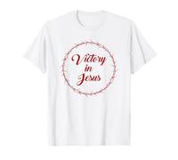 Victory in Jesus - Passover Easter Crown Thorns Praise Maglietta