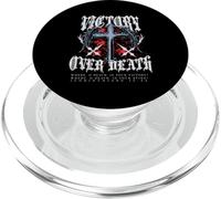 Victory over Death Cross Gothic Y2K Streetwear Bibbia Verse PopSockets PopGrip per MagSafe