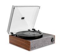 Victrola Eastwood LP - Giradischi Bluetooth - Giradischi a 3 velocità, cartuccia Audio Technica AT-3600L MM, uscita Bluetooth in vinile, sistema di altoparlanti galleggianti anti-skip, uscita RCA e