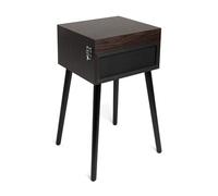 Victrola Liberty - Giradischi Bluetooth 5-in-1 con Vinyl Stream, radio FM, riproduzione USB, altoparlanti integrati, utilizzabile come supporto o da tavolo (Espresso)