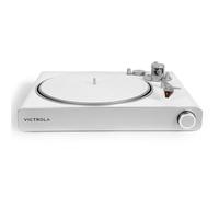 Victrola Stream Carbon - Giradischi Wi-Fi e Bluetooth compatibile Sonos, Roon Ready, uscita Bluetooth, testina Ortofon 2M Red, braccio in fibra di carbonio (Bianco)