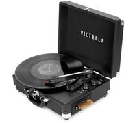 Victrola VSC-500BTC-BLK Valigia giradischi in vinile con cassetta (nero)