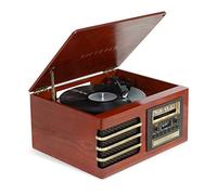 Victrola VTA-380SB-MAH Ellington Dual Bluetooth 7/1 Sistema di intrattenimento (marrone)