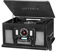 Victrola VTA-600B-BLK Navigator Bluetooth 8 in 1 Music Center (33/45/78) (nero)