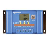 Victron Energy Blue-Solar PWM-LCD&USB Regolatore di carica PWM 12 V, 24 V 10 A