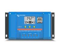 Victron Energy Blue Solar Pwm-lcd&usb 12/24v-10a Regulator Trasparente