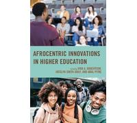 Vida A. Robertson Afrocentric Innovations in Higher Education (Copertina rigida)