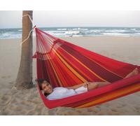 Vida del sol especial - Amaca per famiglie con Macramerrand rosso