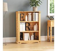 Vida Designs Corona Libreria Bassa e Solida, in Legno di Pino, Piccola