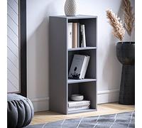 Vida Designs IT811-0260631, Libreria a 3 ripiani, Grigio, 24 x 32 x 80 cm