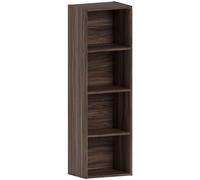 Vida Designs Oxford Cube Libreria, Noce, 4 Ripiani