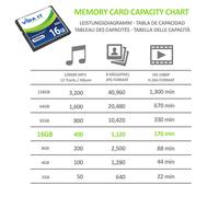 VIDA IT 16GB Scheda di Memoria CF Compact Flash 300X 45MB/s Per Foto Camere SLR