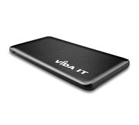 Slim Power Bank Carica Batteria Portatile Esterna 5000mAh USB Cavo Per Cellulare