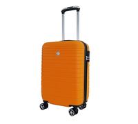 VIDA since 1995 Valigia Rigida VR611B Ruote Doppio Rapporto Qualità/Prezzo, arancione, S-CABINE-34L-2.5Kg-35x20x55cm, Valigia rigida a 4 ruote doppia