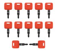 VIDABTE Chiave di accensione per escavatore H800, chiavi di accensione per Jo-hn Deere Hita-chi Escavatore Dozer Fiat New Ho-lland AT194969 AT147803 4286465 (12 pezzi)