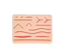 Vidacharmy Pad suture per kit sutura chirurgica a 3 strati, pad suture chirurgiche con 14 ferite, kit di sutura chirurgica, kit sutura, kit suture chirurgiche, filo di sutura kit suturamedicina