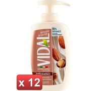 VIDAL 12 PEZZI - SAPONE ALMOND & KARITE ML.300 0000000437427