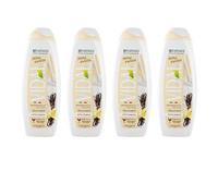 Vidal Bagnodoccia, Latte e Vaniglia, Set 12 Flaconi da 500ml, Formula 95% Naturale