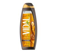 Vidal - Bagnoschiuma Argan Oil, Formula Nutriente, con Olio di Argan, Dermatologicamente Testato, 500ml