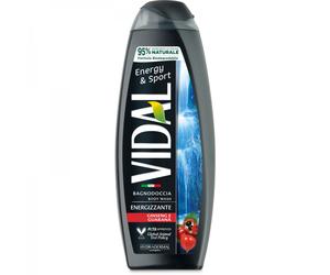 VIDAL BAGNOSCHIUMA ENERGY SPORT 500ML.GINSENG E GUARANA'
