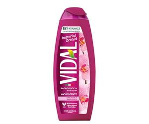 Vidal - Bagnoschiuma Orchidea Imperiale, Formula Avvolgente, Fragranza di Orchidea, Dermatologicamente Testato, 500ml