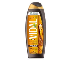 Vidal - Docciaschiuma Argan Oil, Formula Nutriente, con Olio di Argan, Dermatologicamente Testato, 250ml