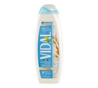 Vidal - Bagnoschiuma Milky & Vanilla, Formula Vellutante, con Latte di Mandorla e Vaniglia, Dermatologicamente Testato, 500ml