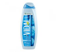 Vidal - Bagnoschiuma Sensitive, Formula Delicata, Arricchito con Talco Liquido, Dermatologicamente Testato, 500ml