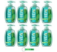 Vidal Sapone Liquido Sapone Liquido con Muschio Bianco/Sapone Liquido 300ml + Portachiavi Beni Culinari