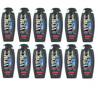 Vidal Set 12 Doccia Shampoo Energy & Sport Ginseng Cura dei Capelli, Multicolore, Unica