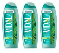 Vidal White Musk - 3 bagni in schiuma di muschio bianco, 500 ml