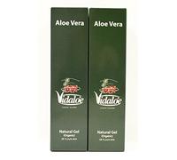 Vidaloe Gel naturale (organico) 98% 250 ml spremuto a freddo di Fuerteventura x 2
