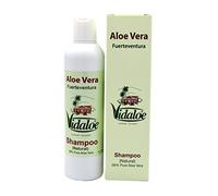 Vidaloe Shampoo all'aloe vera biologico di Fuerteventura 250 ml - con il 58% di succo di aloe vera puro