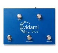 Vidami Blue Hands Free YouTube Video Looper, Page Turner e DAW Controller per PC, Mac e iPad/iPhone - Controller a pedale per loop video - Aiuta i musicisti a imparare, esibirsi e creare musica