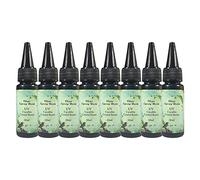 VidaRosa 8x30ML Trasparente UV Crystal Clear Resina Superba Trasparenza, Fast Cure Uso Facile, per Resina Fai da Te Gioielli Fatti a Mano Regali Resina Artigianato Rivestimento in Resina