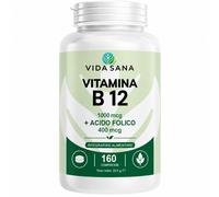 VIDASANA Integratore con Vitamina B12 ed Acido Folico 100 St