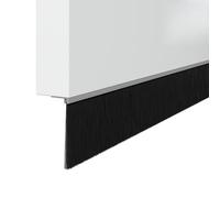 vidaXL 12 guarnizioni per spazzole per porta, argento, 100 cm, camera da letto, accessori moderni, soluzioni a risparmio energetico, tenuta interna, protezione per spazzole