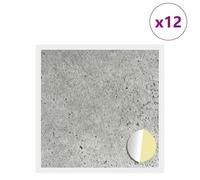 vidaXL 12 pezzi copertura per viti autoadesiva, colore: grigio cemento Ø 20 x 0,5 mm, strumenti professionali, accessori affidabili, hardware compatto, componenti facili da maneggiare, kit fai da te