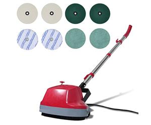 VidaXL 140318 - Macchina lavasciuga lucidatrice per pavimenti, 5 in 1
