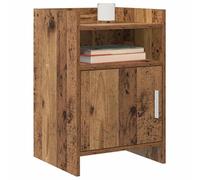 vidaXL 2 comodini in legno invecchiato, 40 x 36 x 60 cm,