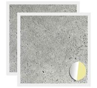 vidaXL 2 pezzi copertura per viti autoadesiva grigio cemento Ø 20 x 0,5 mm, strumenti professionali, accessori affidabili, hardware compatto, componenti facili da maneggiare, kit fai da te essenziale