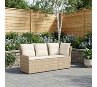 vidaXL 2 pz Divano con braccioli da giardino con divano angolare
