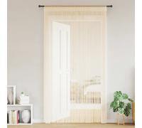 vidaXL 2 Pz Tende a Fili 100x250 cm Crema