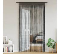 vidaXL 2 Pz Tende a Fili 100x250 cm Nere