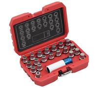 vidaXL 21x Bussole per Rimozione Dadi Set Attrezzi Garage Estrattore Dadi Auto